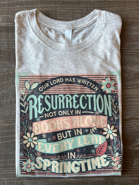 Resurrection quote youth t-shirt