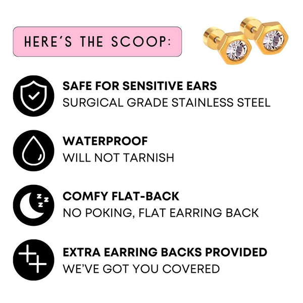 Linny Co Nap Stud Earrings
