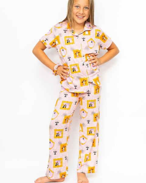 Girl's Gilded Ghouls Sleep Pants Set