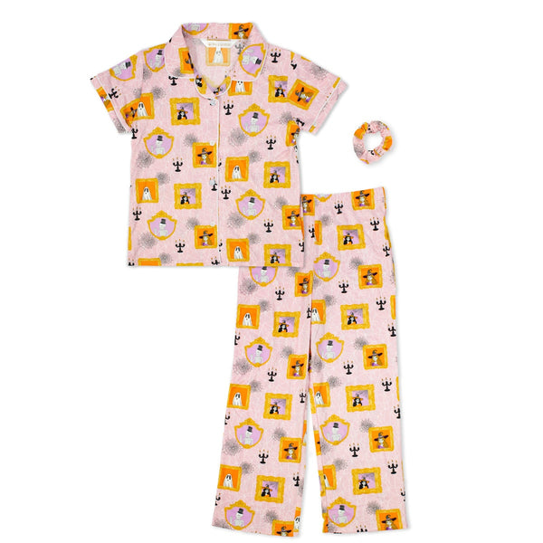 Girl's Gilded Ghouls Sleep Pants Set