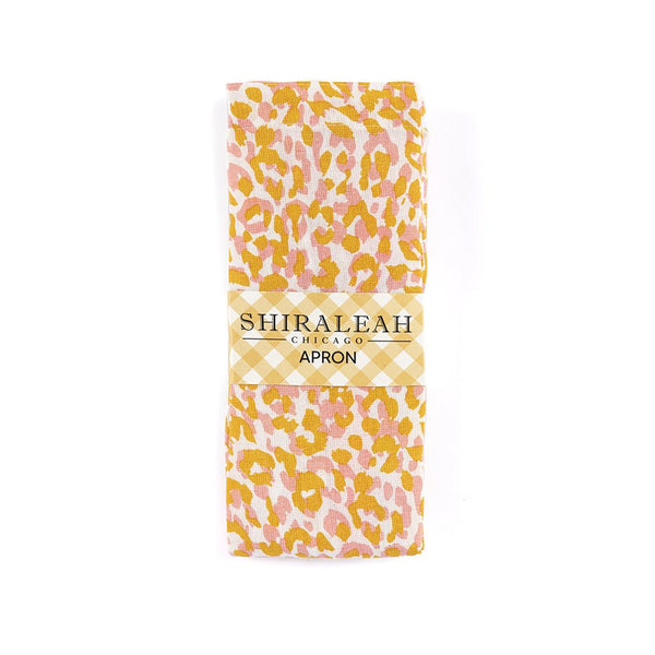 Nora Leopard Apron