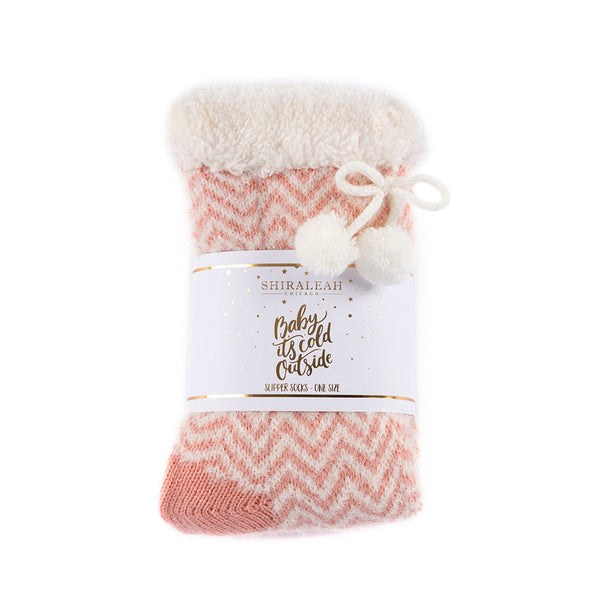Shiraleah Yancy Knit Slipper Socks