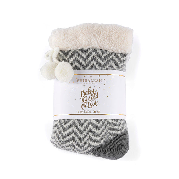 Shiraleah Yancy Knit Slipper Socks