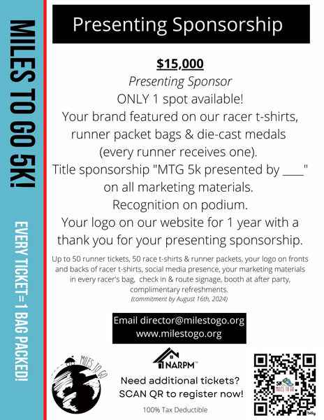 MTG5K sponsorships 2025