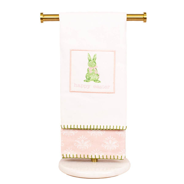 Kiara Boxwood Bunny Hand Towels