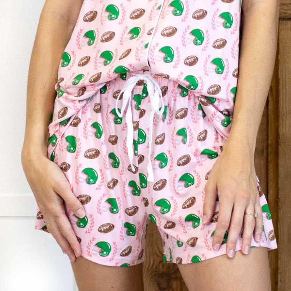 Tailgate Queen Pajama Shorts Set