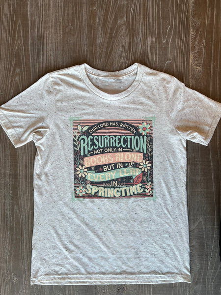 Resurrection quote youth t-shirt