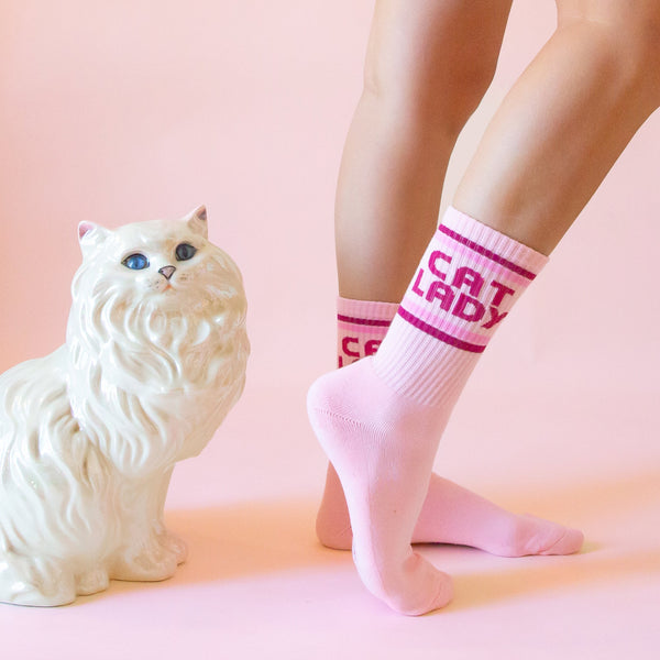 Dog Mom & Cat Lady Socks