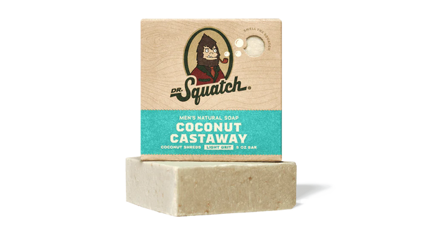 Coconut Castaway Dr Squatch bar soap