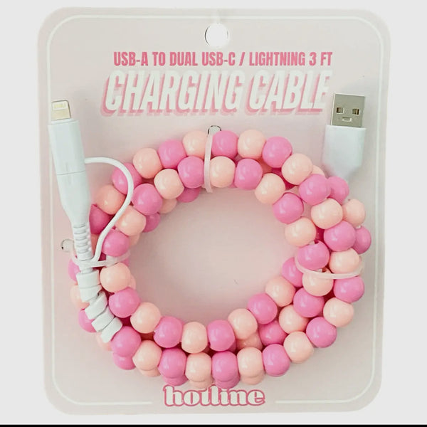 Beaded Charging Cable