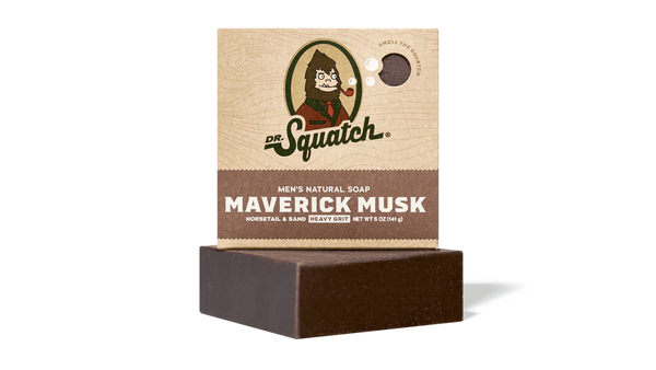 Maverick Musk Dr Squatch bar soap