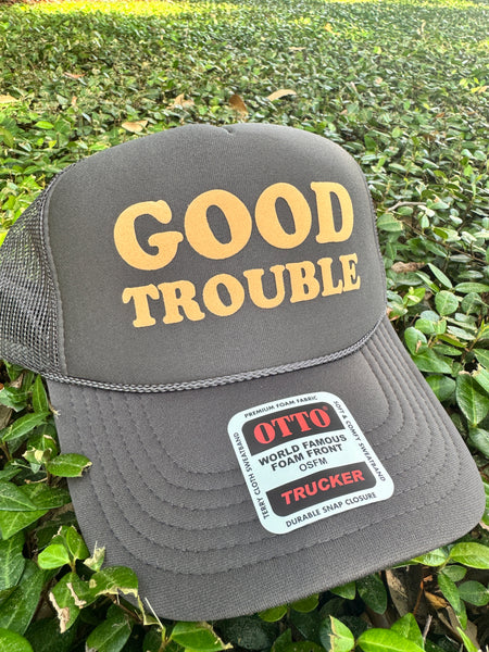 Good Trouble trucker hat