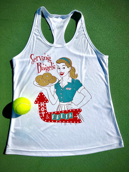 Serving Bagels women's tee & tanks