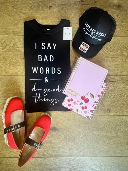 Bad Words women's long sleeve