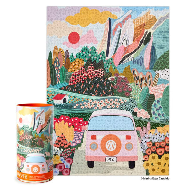 Roadtrip 1000 piece puzzle