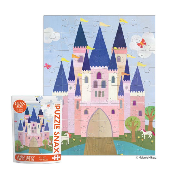 Pink Royal Castle 48 Puzzle Snax