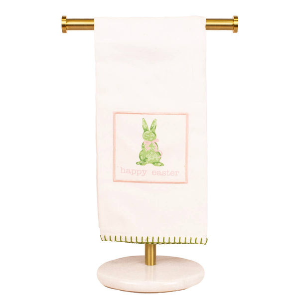 Kiara Boxwood Bunny Hand Towels