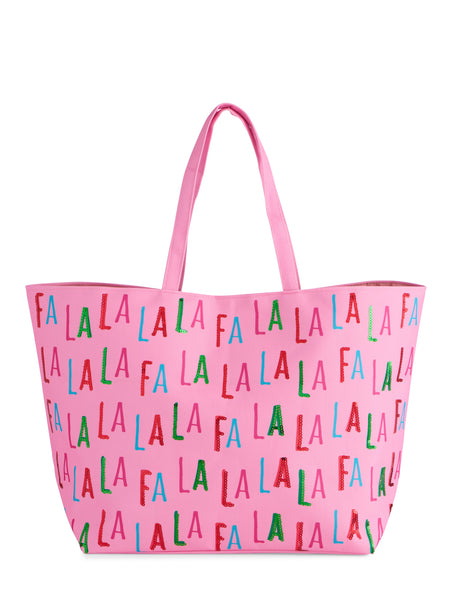 Fa La La Sequin Gifting Tote