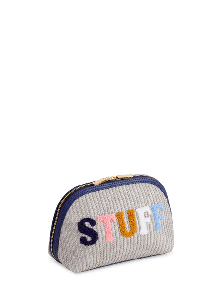Shiraleah STUFF Knit Zip Pouch