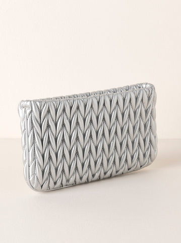 Jody Zip Pouch silver