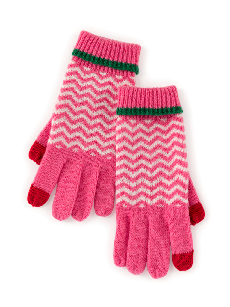 OLIVIA TOUCHSCREEN GLOVES, PINK