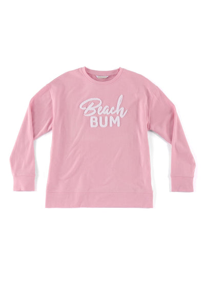 Beach Bum Sweatshirt, blush