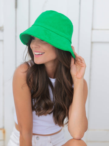 Sol Terry Cloth Bucket Hat