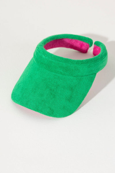 Sol Visor Terry Cloth