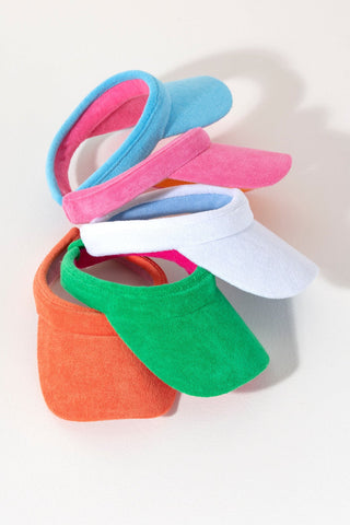 Sol Visor Terry Cloth