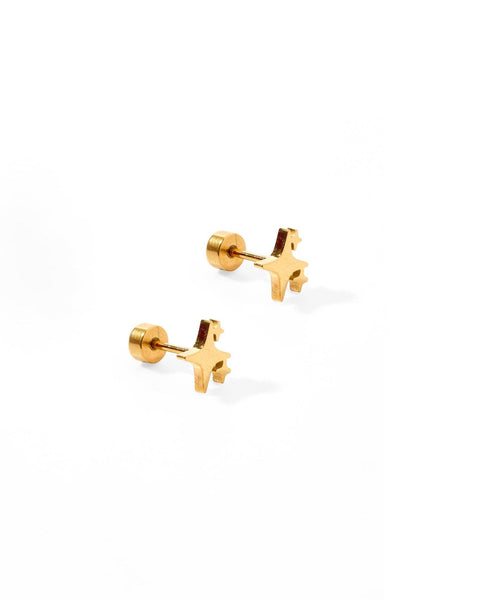 Screwback Stud Earrings - Estelle