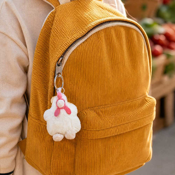 Chicken Warmies Mini Bag Charm