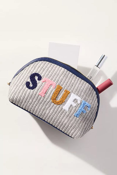 Shiraleah STUFF Knit Zip Pouch