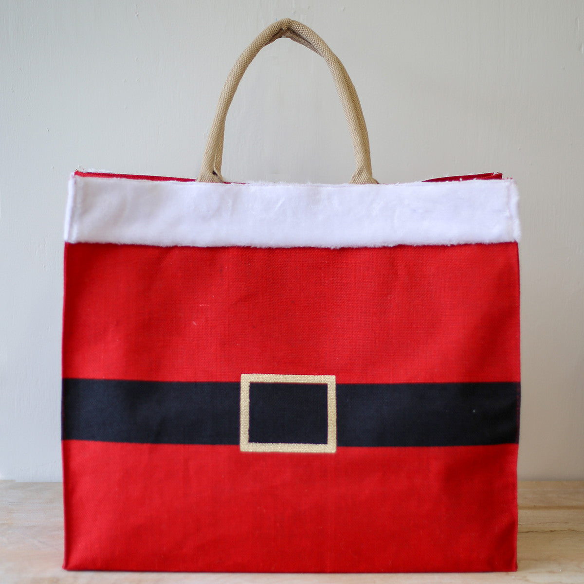 Santa Belt oversized tote