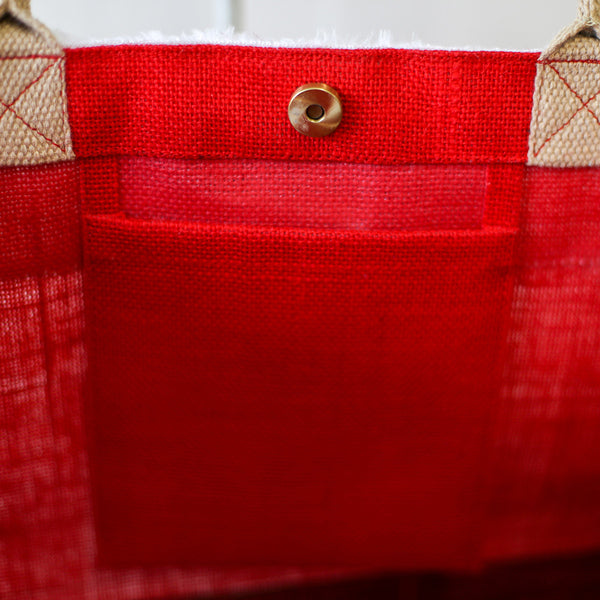 Santa Belt oversized tote