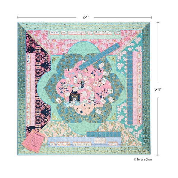 Let's Play Mahjong 1000 Piece Puzzle