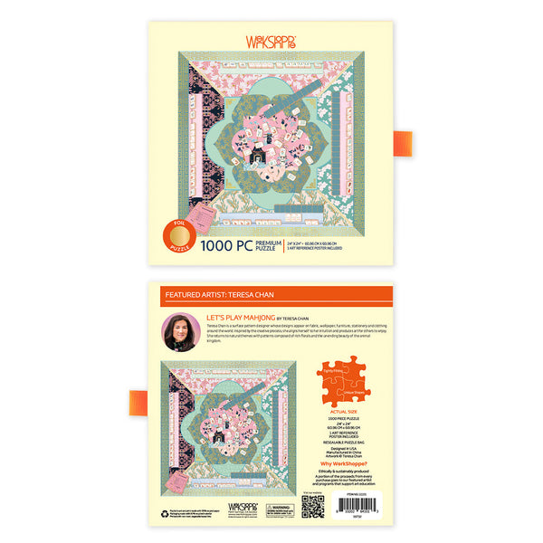 Let's Play Mahjong 1000 Piece Puzzle