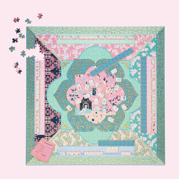 Let's Play Mahjong 1000 Piece Puzzle