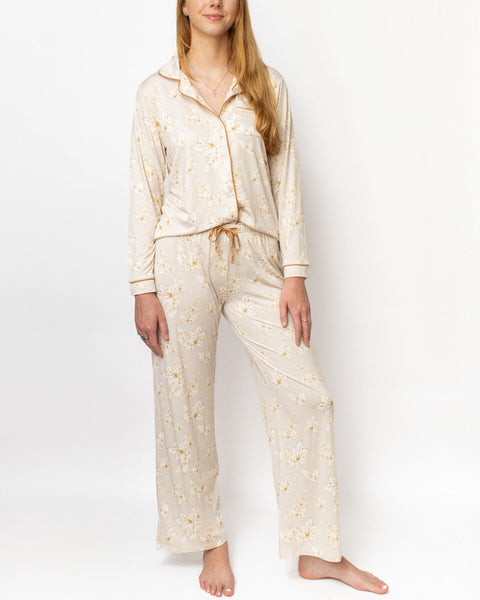 Harvest Toile Long Sleeve Button Up & Pants Set