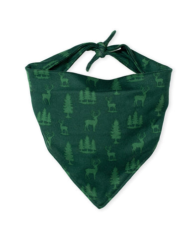 Woodsy Deer Dog Bandana