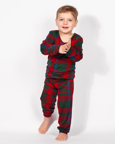 Family Christmas Pajama 3 piece Toddler set