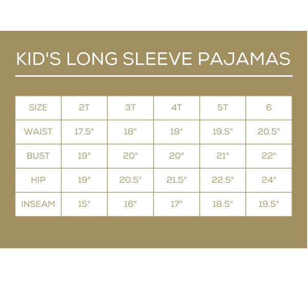 Kid's Nutcracker Waltz Long Sleeve Pajamas
