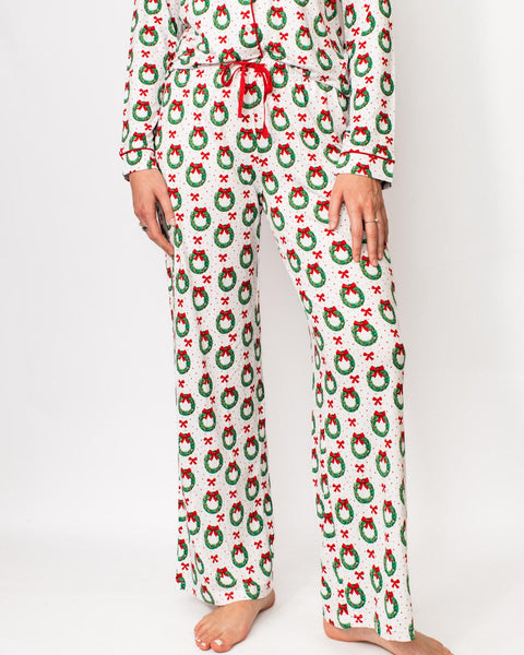 Clara Wreath Pajama Set