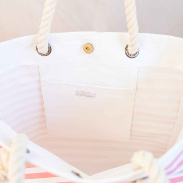 Canaveral Striped Tote