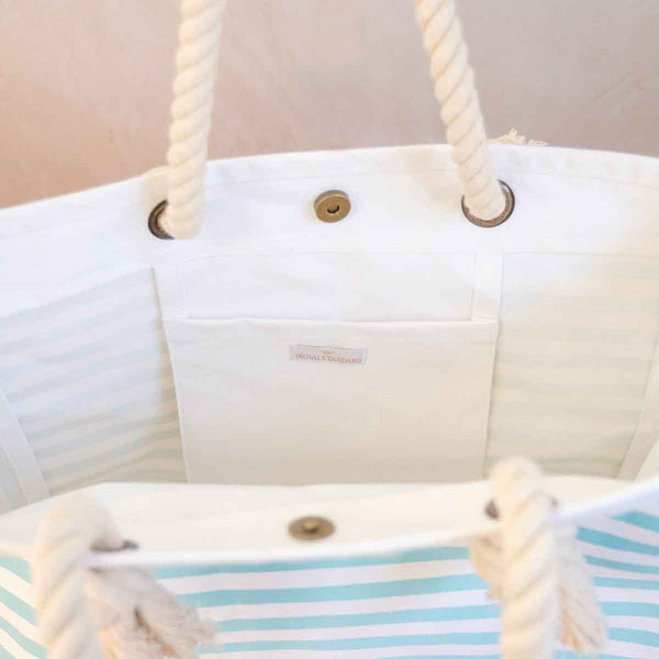 Canaveral Striped Tote