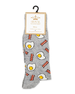 Bacon and Eggs men's socks