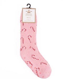 Candy Cane Cutie Snuggle Socks