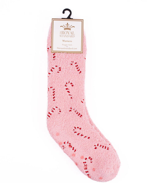 Candy Cane Cutie Snuggle Socks