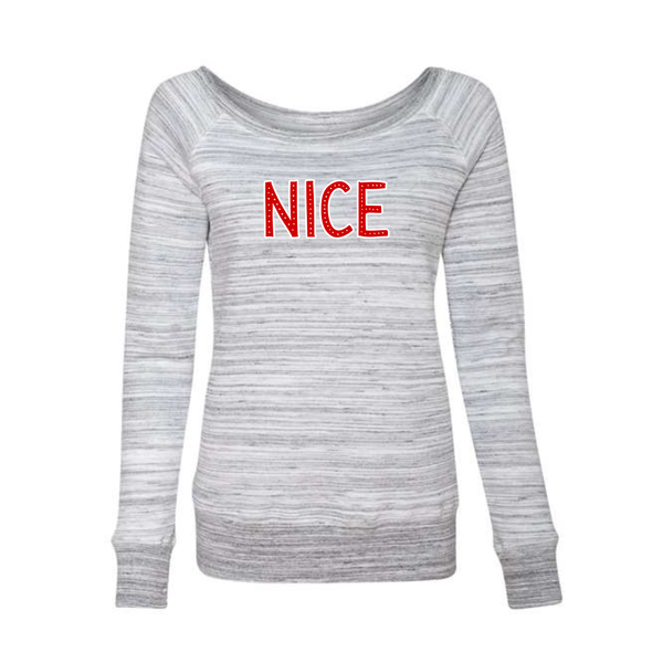 Nice or Naughty ladies pullover