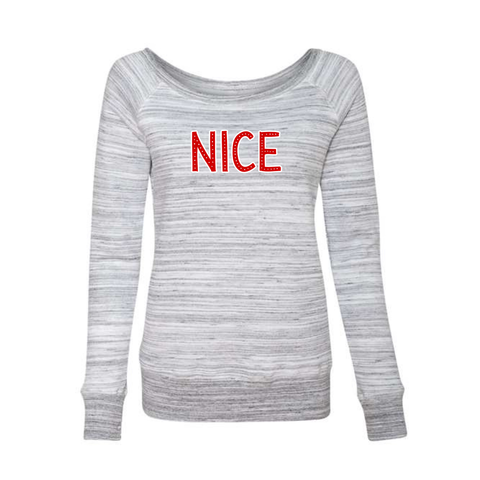 Nice or Naughty ladies pullover