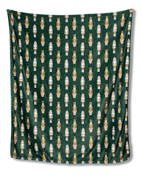 Alpine Nutcracker Throw